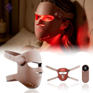 B2B LED Facial Therapy Mask Device Manufacturer E255 | Wholesale OEM ODM Red Blue Infrared Light Therapy Skin Care Device Supplier