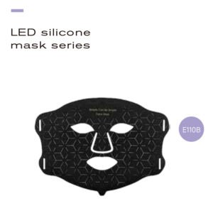 中国工場直販モデルE110B LEDシリコンフェイシャルマスク：プライベートブランド用赤外線美容機器サプライヤー